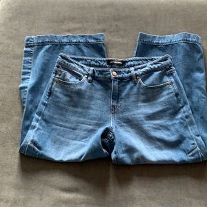 Liverpool Wide Leg Cropped Jeans